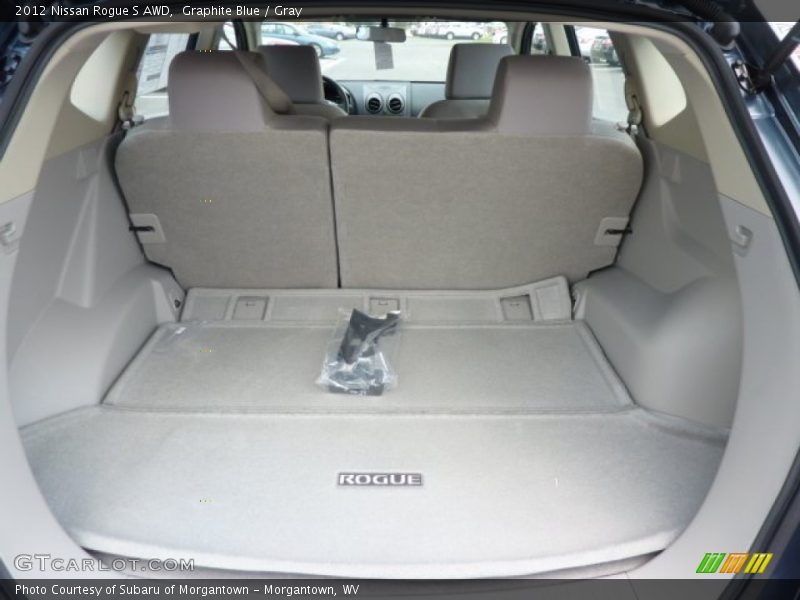 Graphite Blue / Gray 2012 Nissan Rogue S AWD