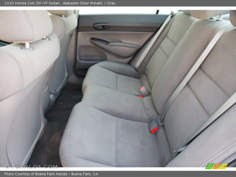 Alabaster Silver Metallic / Gray 2010 Honda Civic DX-VP Sedan