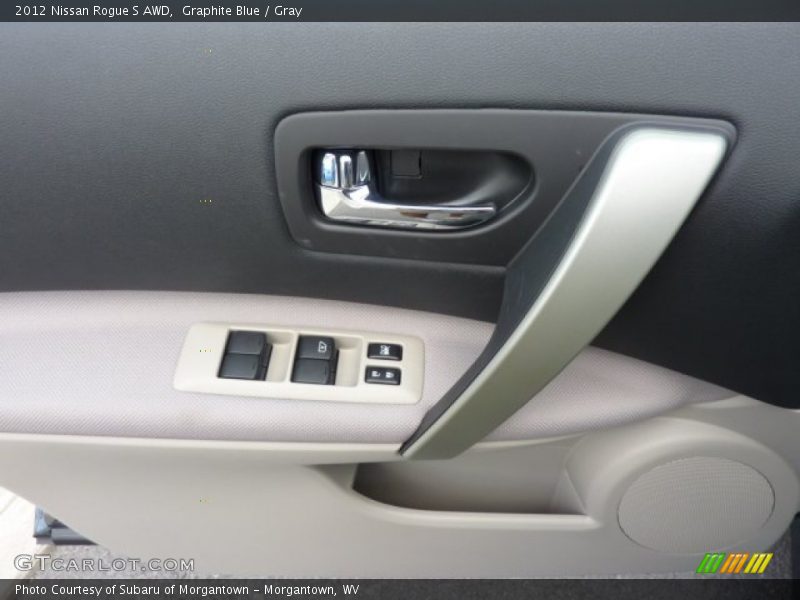 Graphite Blue / Gray 2012 Nissan Rogue S AWD