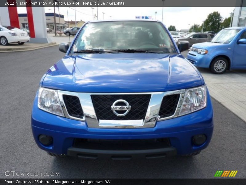 Metallic Blue / Graphite 2012 Nissan Frontier SV V6 King Cab 4x4
