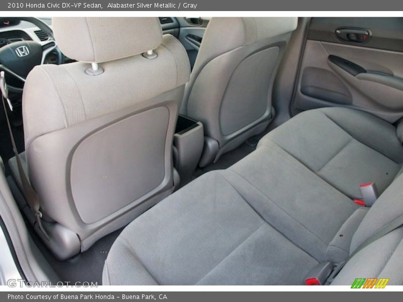 Alabaster Silver Metallic / Gray 2010 Honda Civic DX-VP Sedan