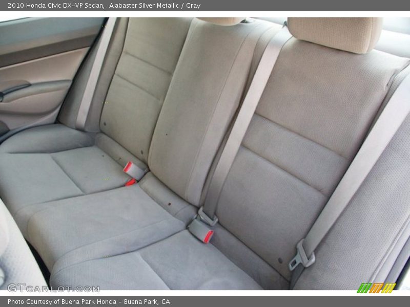 Alabaster Silver Metallic / Gray 2010 Honda Civic DX-VP Sedan