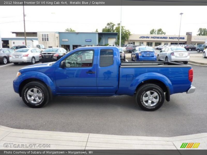 Metallic Blue / Graphite 2012 Nissan Frontier SV V6 King Cab 4x4