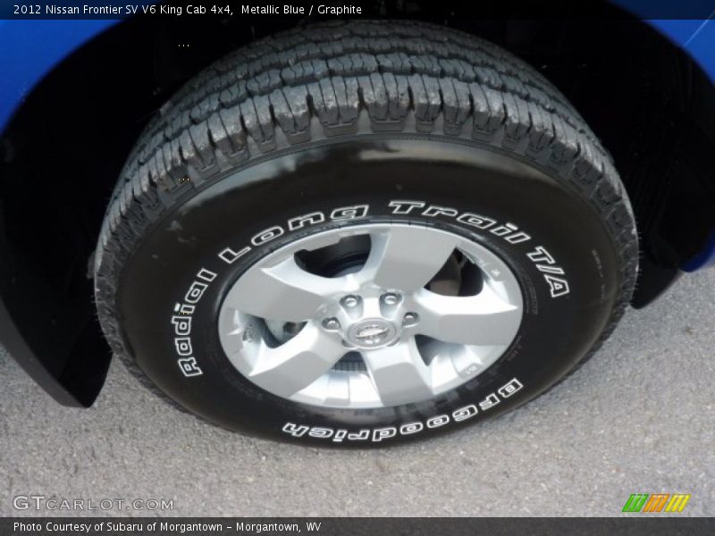 Metallic Blue / Graphite 2012 Nissan Frontier SV V6 King Cab 4x4