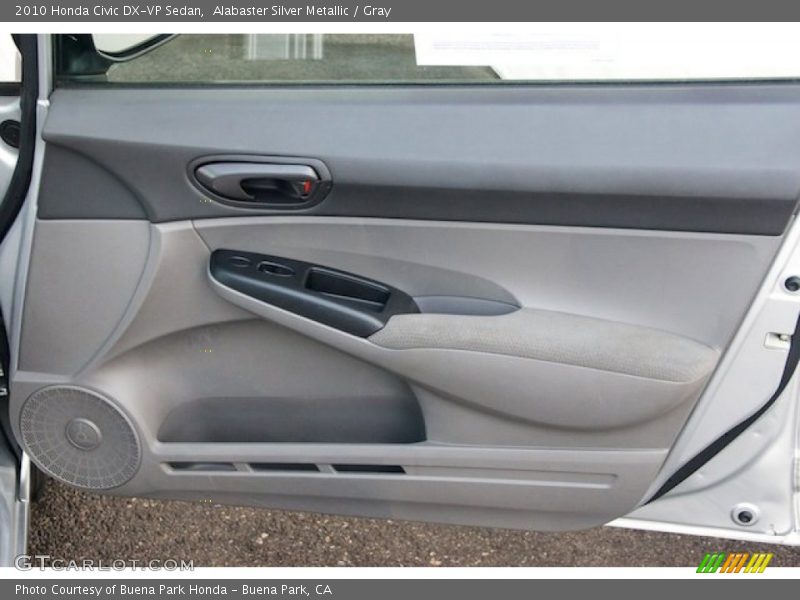 Alabaster Silver Metallic / Gray 2010 Honda Civic DX-VP Sedan