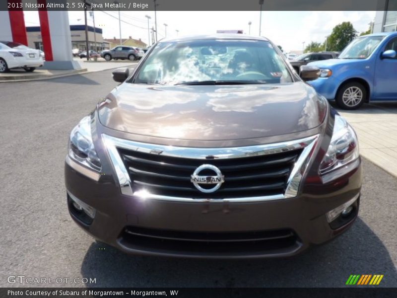 Java Metallic / Beige 2013 Nissan Altima 2.5 SV