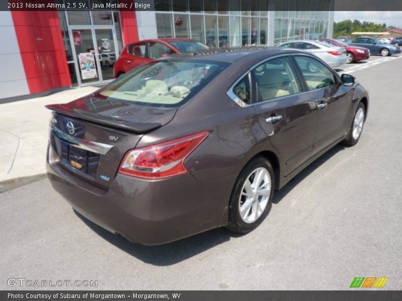 Java Metallic / Beige 2013 Nissan Altima 2.5 SV