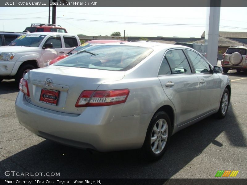 Classic Silver Metallic / Ash 2011 Toyota Camry LE