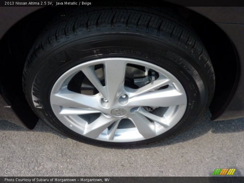 Java Metallic / Beige 2013 Nissan Altima 2.5 SV