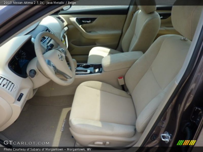 Java Metallic / Beige 2013 Nissan Altima 2.5 SV