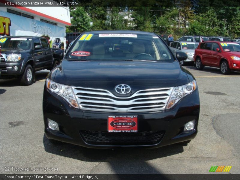 Black / Ivory 2011 Toyota Venza I4 AWD