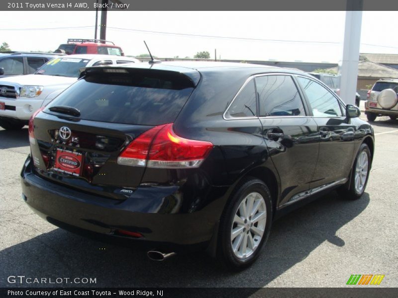 Black / Ivory 2011 Toyota Venza I4 AWD