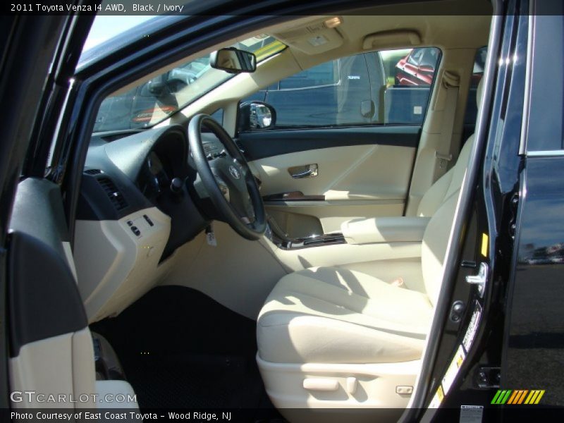 Black / Ivory 2011 Toyota Venza I4 AWD