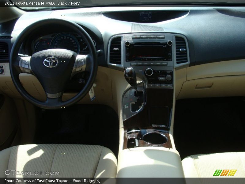 Black / Ivory 2011 Toyota Venza I4 AWD