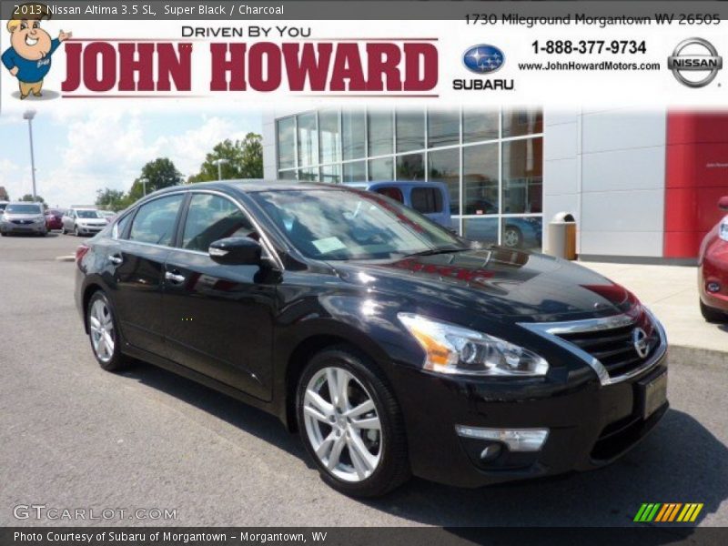 Super Black / Charcoal 2013 Nissan Altima 3.5 SL