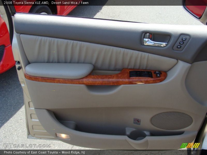 Desert Sand Mica / Fawn 2008 Toyota Sienna XLE AWD