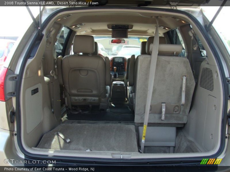 Desert Sand Mica / Fawn 2008 Toyota Sienna XLE AWD