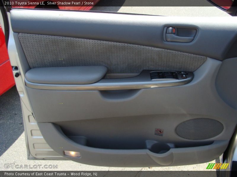 Silver Shadow Pearl / Stone 2010 Toyota Sienna LE