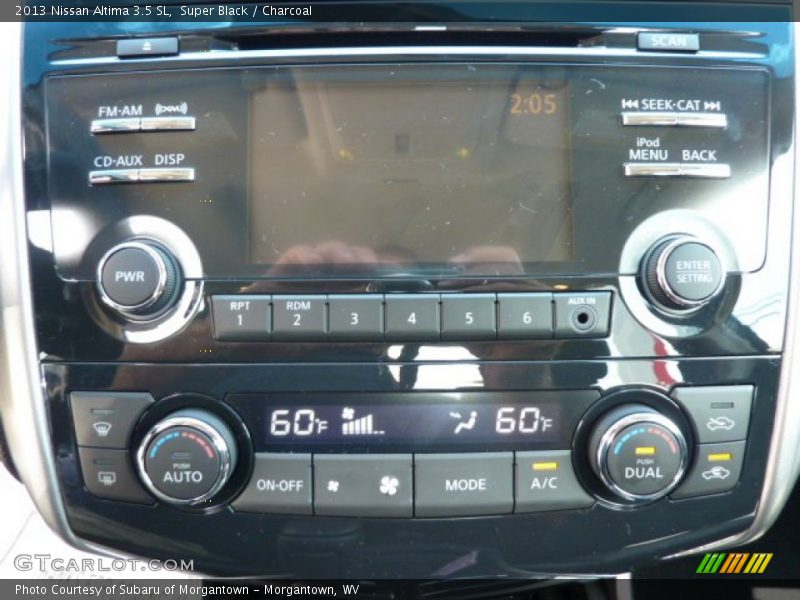 Super Black / Charcoal 2013 Nissan Altima 3.5 SL