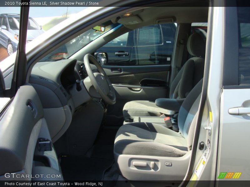 Silver Shadow Pearl / Stone 2010 Toyota Sienna LE