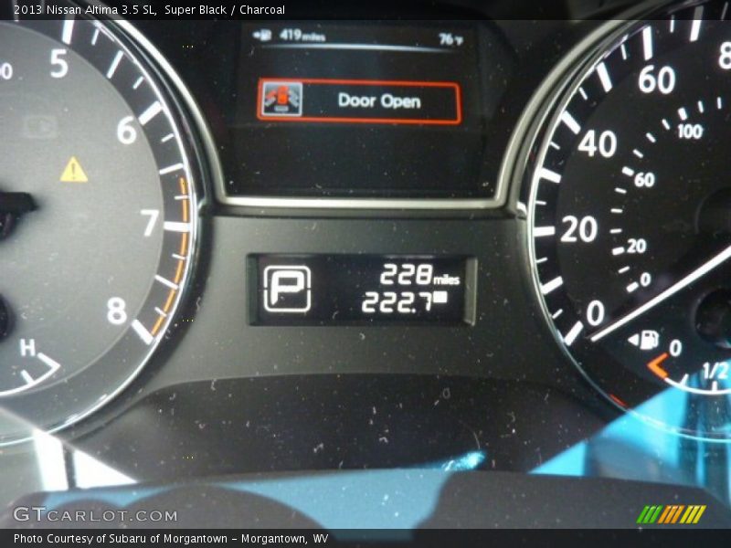 Super Black / Charcoal 2013 Nissan Altima 3.5 SL