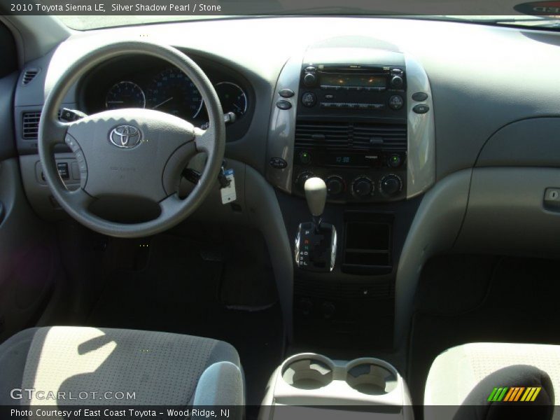 Silver Shadow Pearl / Stone 2010 Toyota Sienna LE