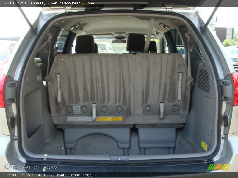 Silver Shadow Pearl / Stone 2010 Toyota Sienna LE