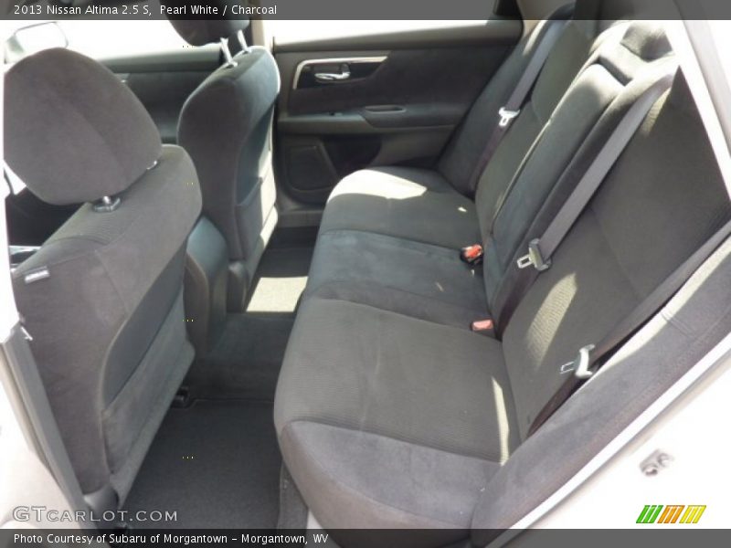 Pearl White / Charcoal 2013 Nissan Altima 2.5 S