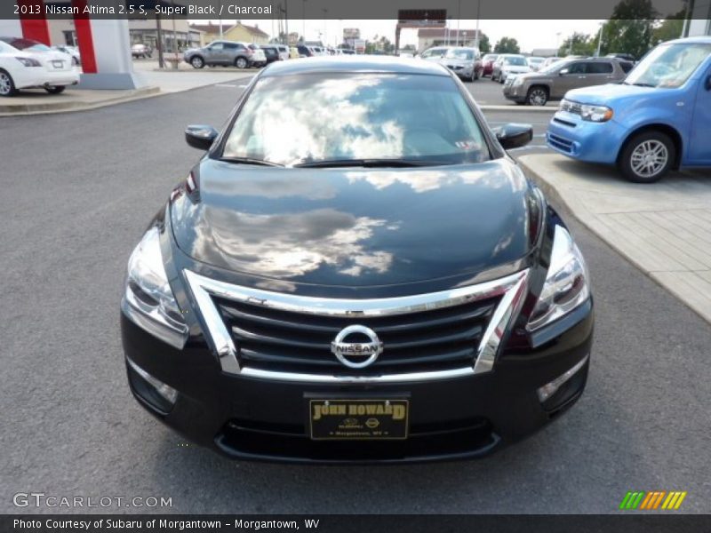 Super Black / Charcoal 2013 Nissan Altima 2.5 S