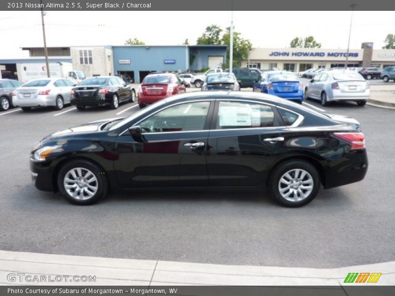 Super Black / Charcoal 2013 Nissan Altima 2.5 S