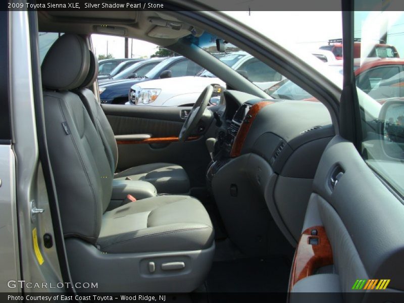 Silver Shadow Pearl / Stone 2009 Toyota Sienna XLE