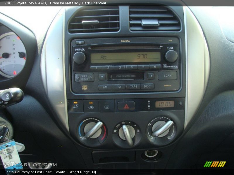 Titanium Metallic / Dark Charcoal 2005 Toyota RAV4 4WD