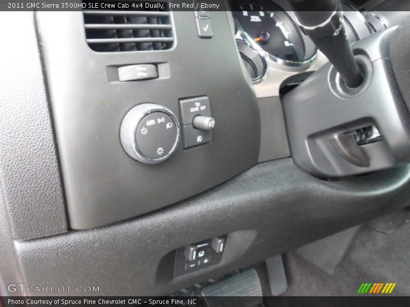 Fire Red / Ebony 2011 GMC Sierra 3500HD SLE Crew Cab 4x4 Dually