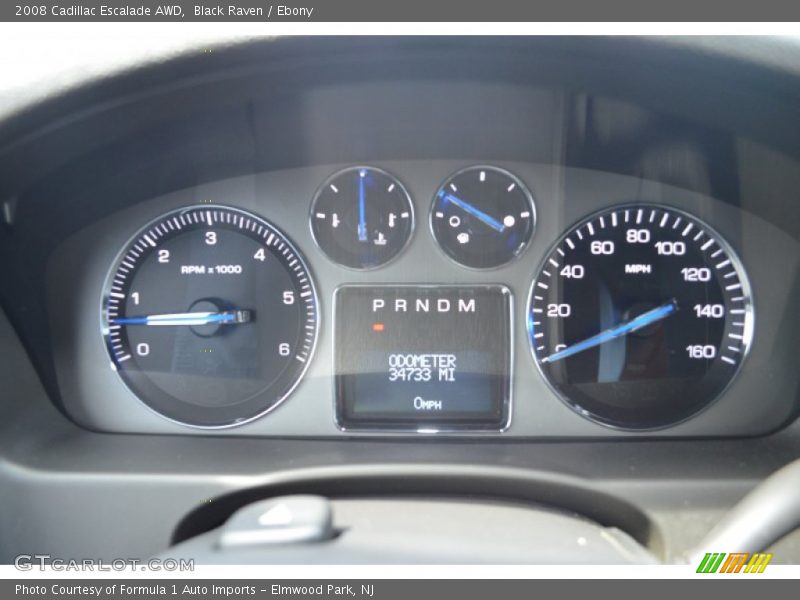 Black Raven / Ebony 2008 Cadillac Escalade AWD