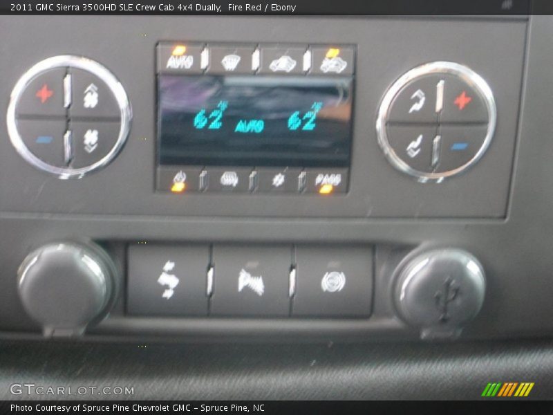 Fire Red / Ebony 2011 GMC Sierra 3500HD SLE Crew Cab 4x4 Dually