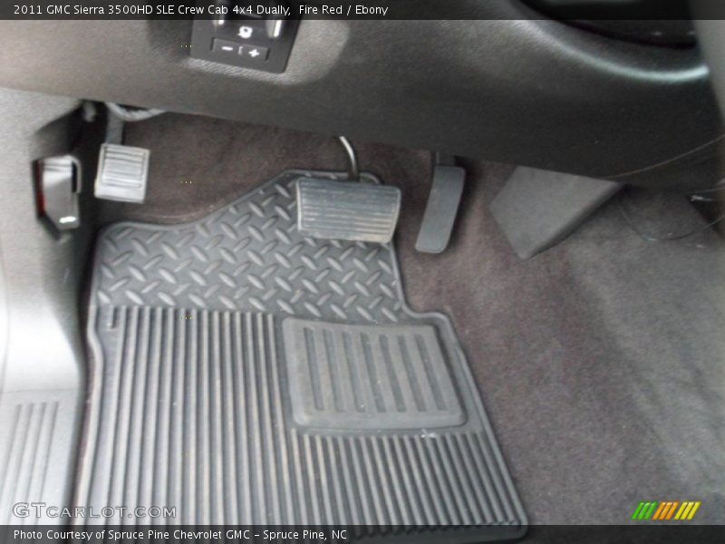 Fire Red / Ebony 2011 GMC Sierra 3500HD SLE Crew Cab 4x4 Dually