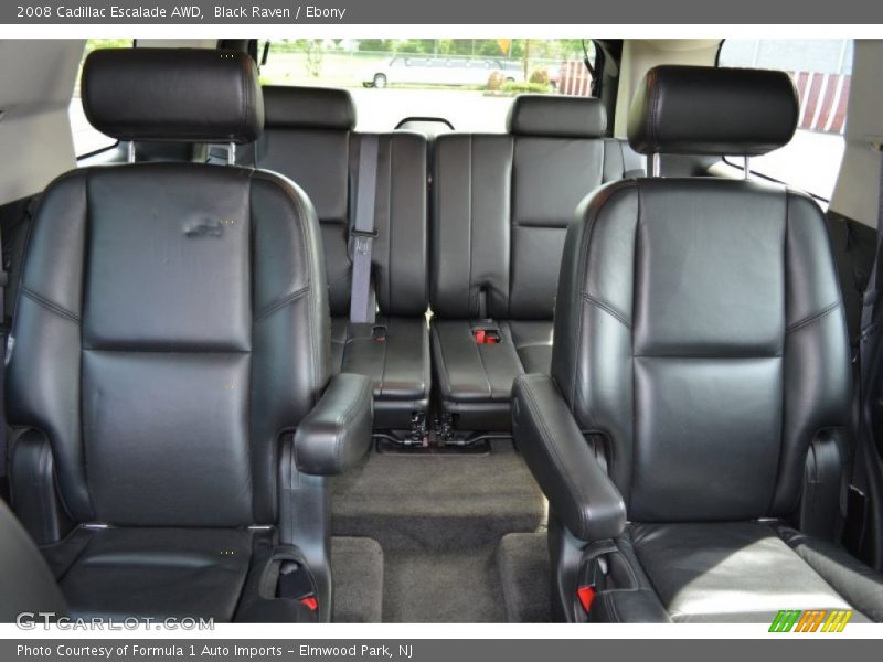 Rear Seat of 2008 Escalade AWD