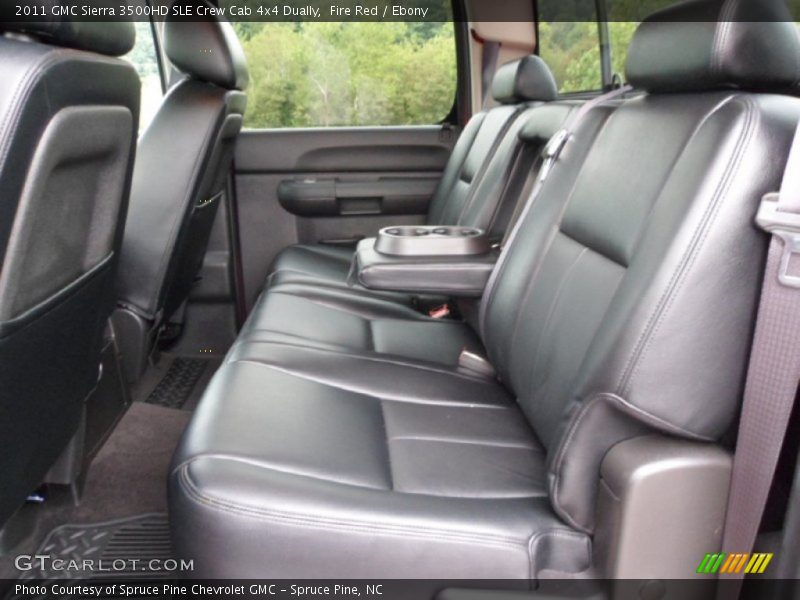 Fire Red / Ebony 2011 GMC Sierra 3500HD SLE Crew Cab 4x4 Dually