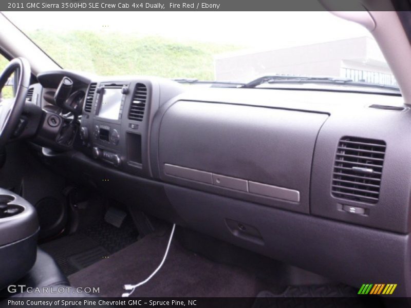 Fire Red / Ebony 2011 GMC Sierra 3500HD SLE Crew Cab 4x4 Dually