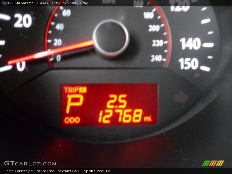 Titanium Silver / Gray 2012 Kia Sorento LX AWD