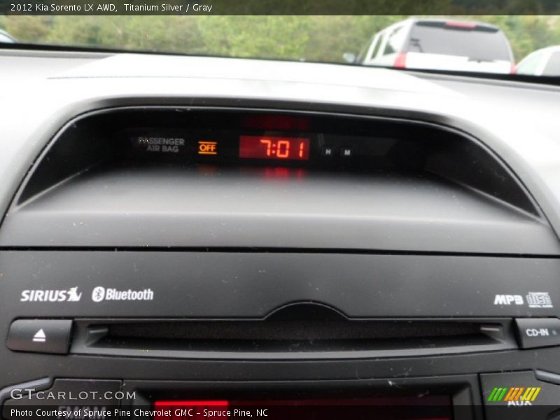 Titanium Silver / Gray 2012 Kia Sorento LX AWD
