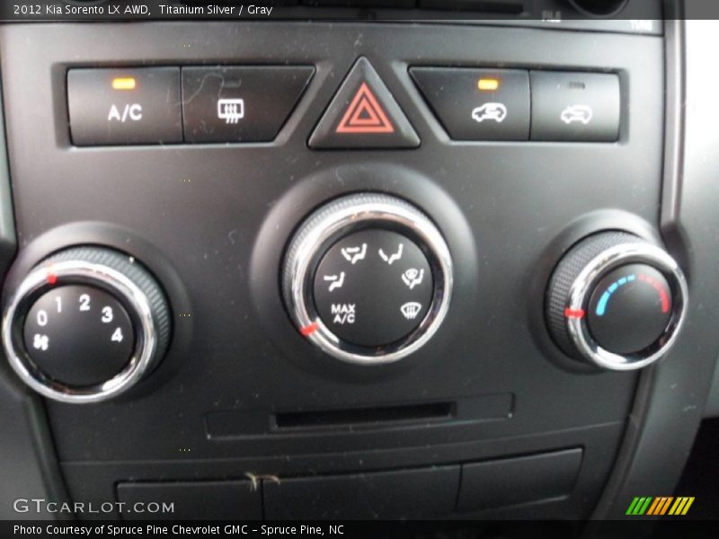 Titanium Silver / Gray 2012 Kia Sorento LX AWD