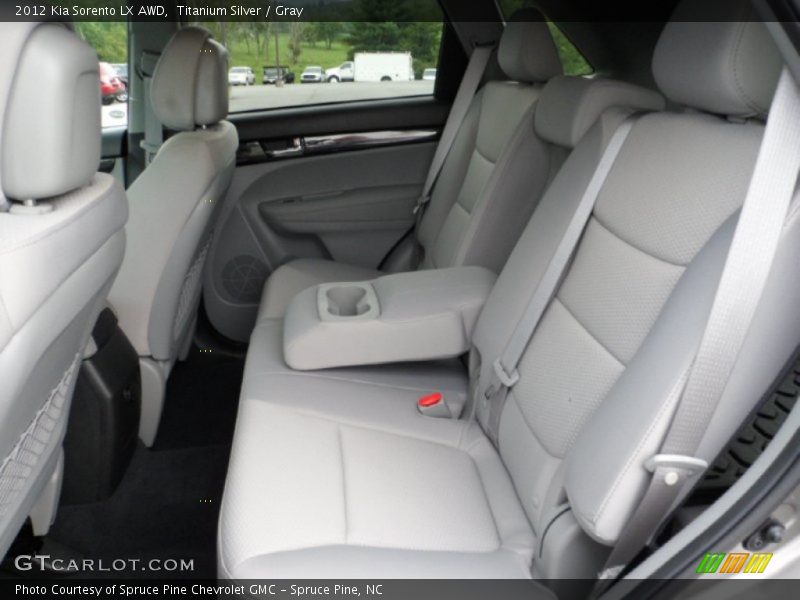 Titanium Silver / Gray 2012 Kia Sorento LX AWD