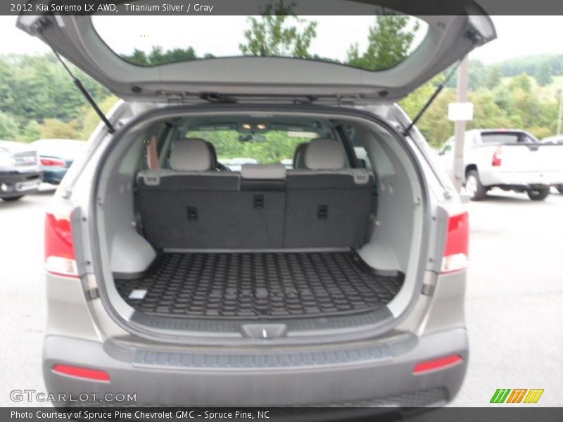 Titanium Silver / Gray 2012 Kia Sorento LX AWD