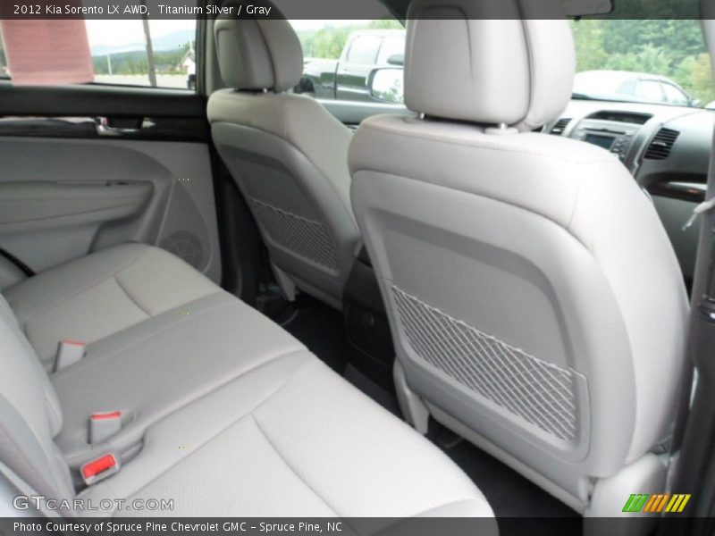 Titanium Silver / Gray 2012 Kia Sorento LX AWD