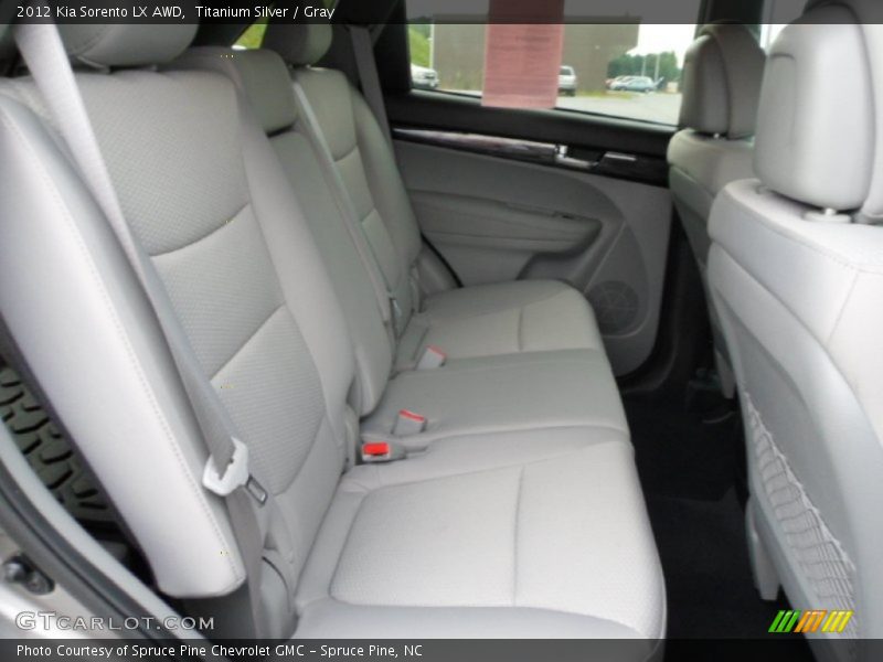 Titanium Silver / Gray 2012 Kia Sorento LX AWD