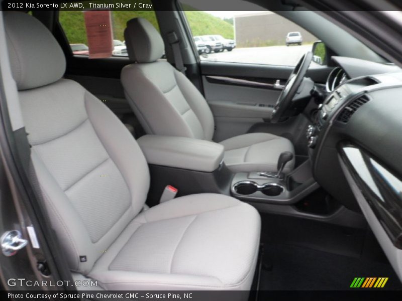 Titanium Silver / Gray 2012 Kia Sorento LX AWD