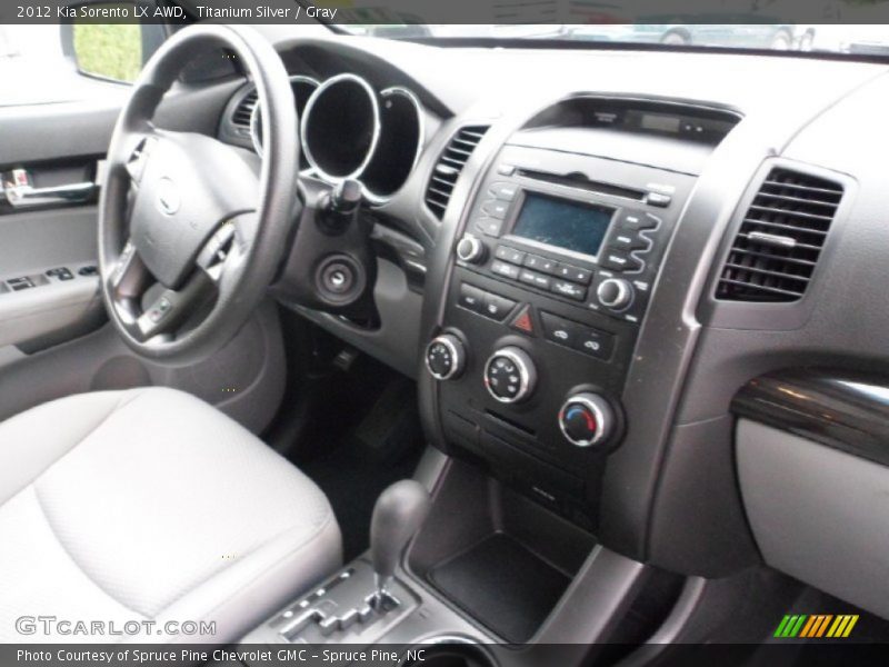 Titanium Silver / Gray 2012 Kia Sorento LX AWD