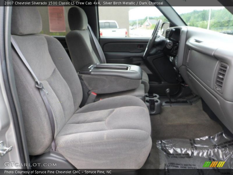 Silver Birch Metallic / Dark Charcoal 2007 Chevrolet Silverado 1500 Classic LS Crew Cab 4x4