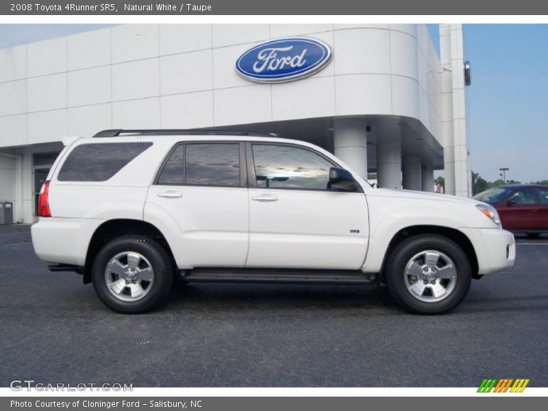 Natural White / Taupe 2008 Toyota 4Runner SR5
